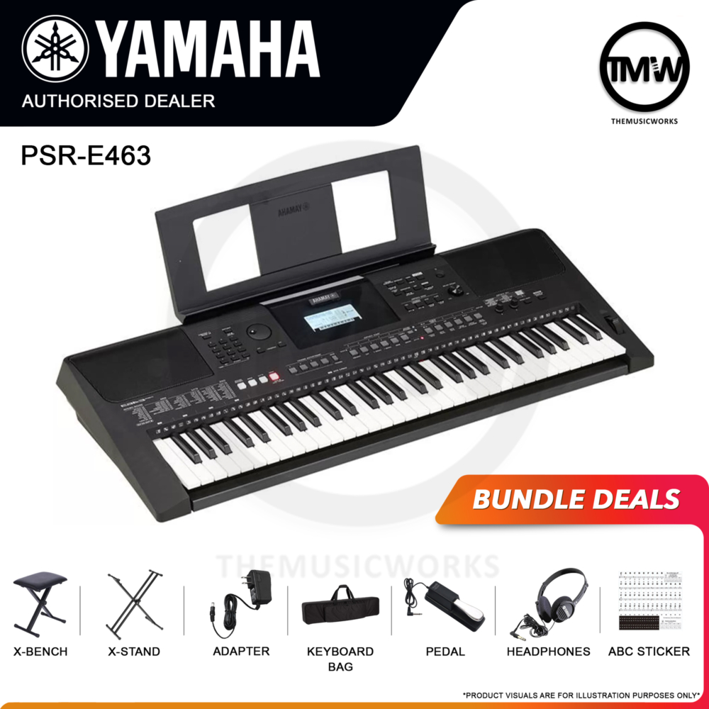 yamaha psr-e463 digital arranger keyboard