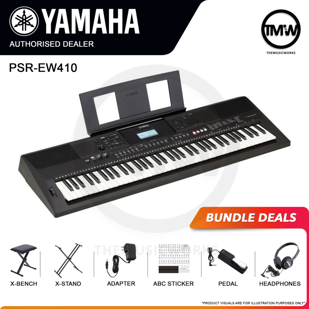 yamaha psr-ew410 digital arranger keyboard
