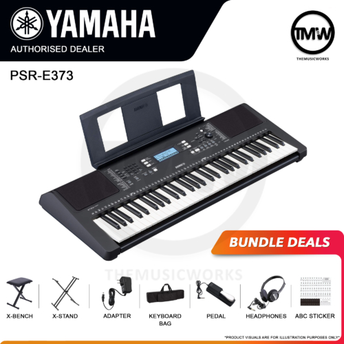 yamaha psr-e373 digital arranger keyboard
