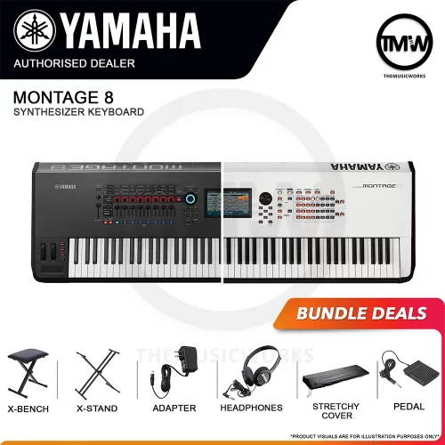 yamaha montage 8 synthesizer keyboard tmw Singapore