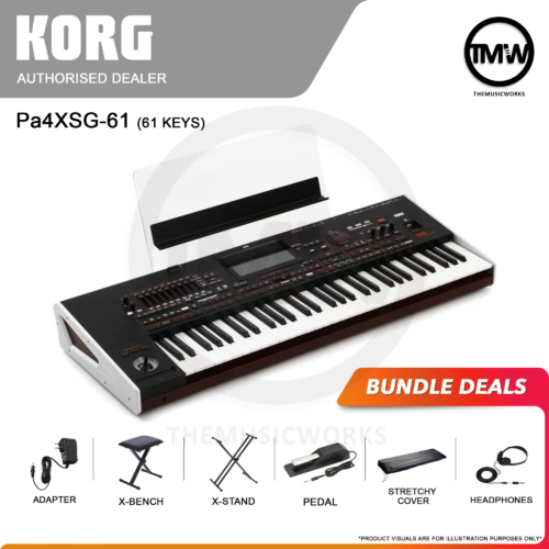 korg pa4xsg-61 arranger workstation keyboard singapore tmw
