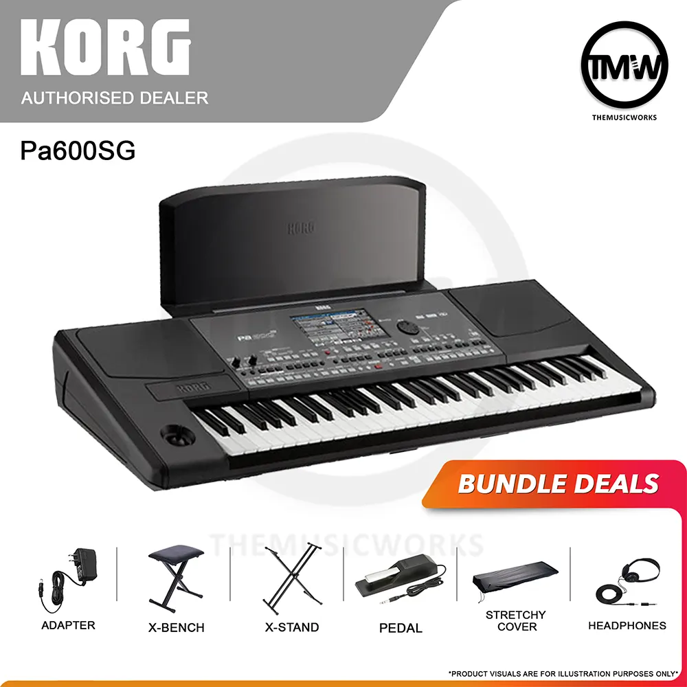 korg pa600 arranger keyboard tmw singapore