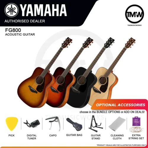 yamaha fg800 acoustic guitar tmw singapore