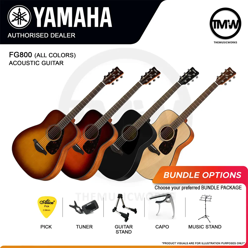 yamaha fg800 acoustic guitar tmw singapore
