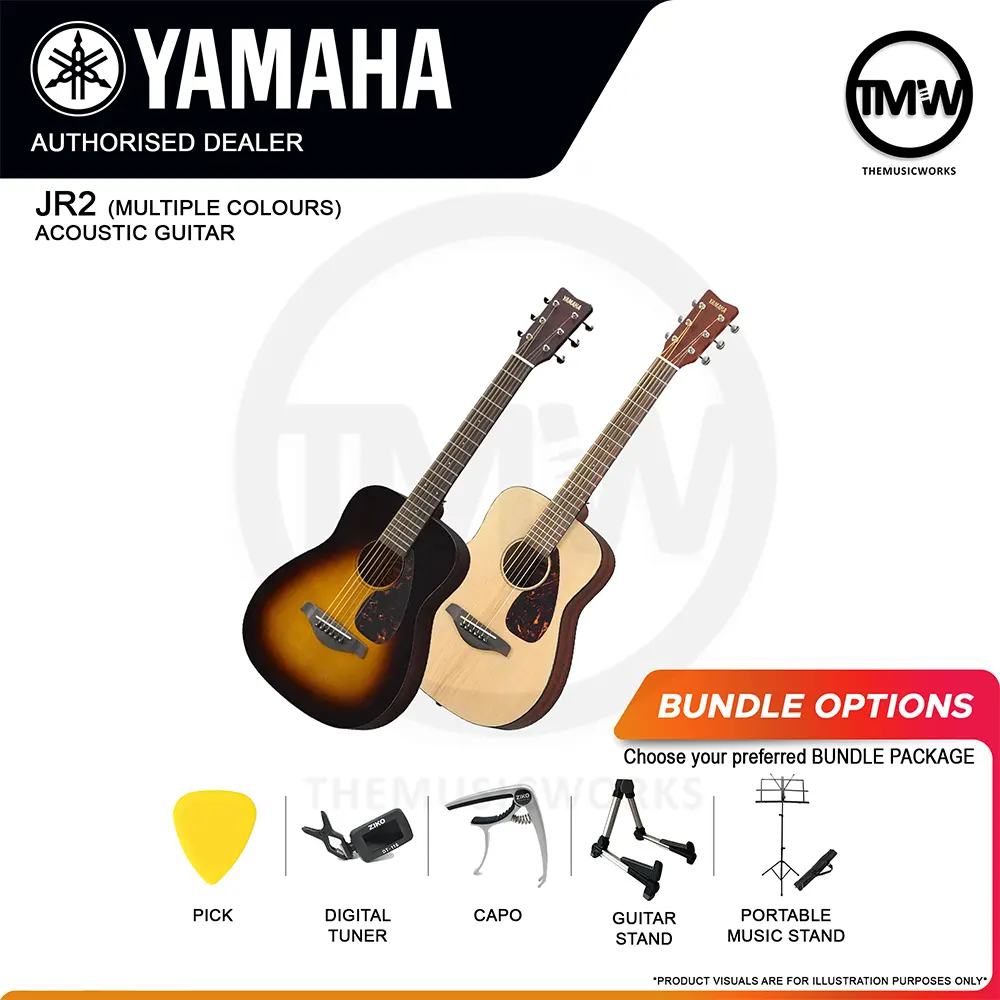 yamaha jr2 junior acoustic guitar tmw singapore