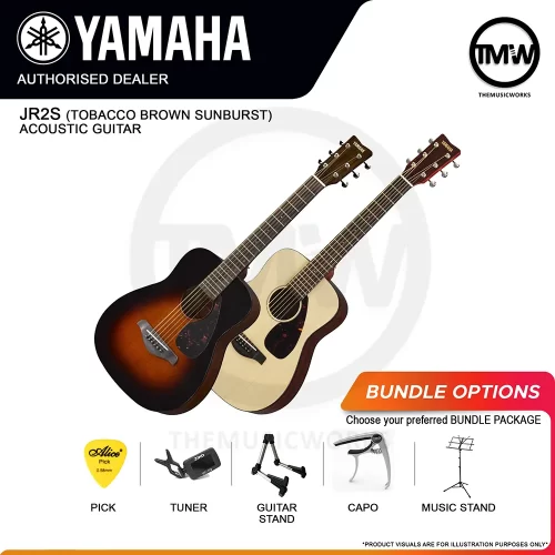yamaha jr2s junior acoustic guitar tmw singapore