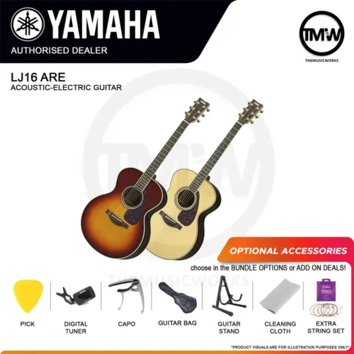 yamaha lj16 are acoustic-electric guitar tmw singapore