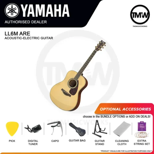 yamaha ll6m are acoustic-electric guitar tmw singapore