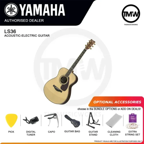 yamaha ls36 acoustic-electric guitar tmw singapore