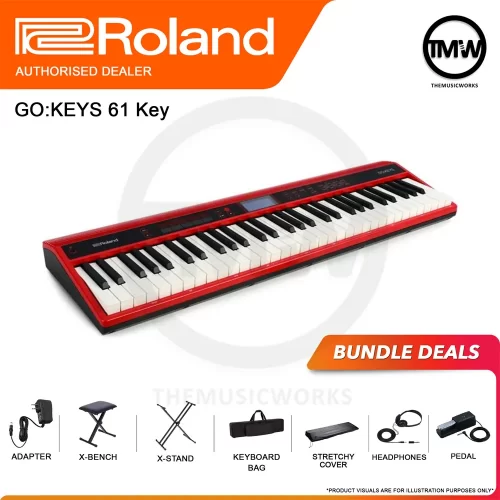 roland go keys-61 portable keyboard tmw singapore