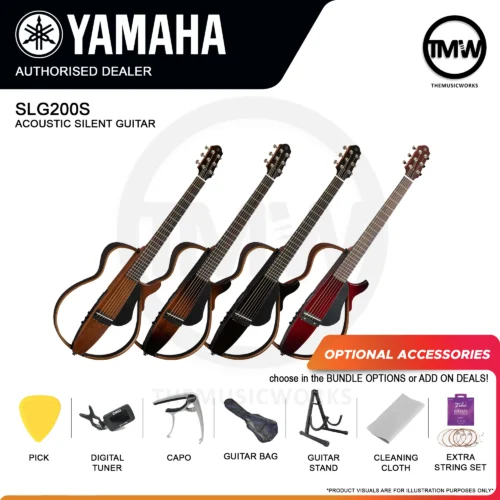 yamaha slg200s acoustic silent guitar tmw singapore