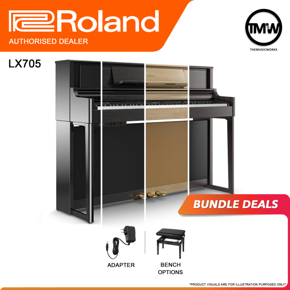 roland lx705 bundle deals