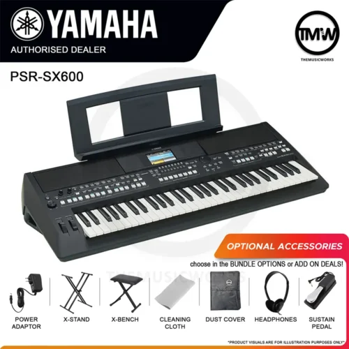 yamaha psr-sx600 arranger workstation keyboard tmw singapore