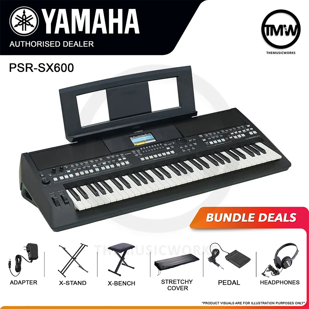 yamaha psr-sx600 arranger workstation keyboard tmw singapore