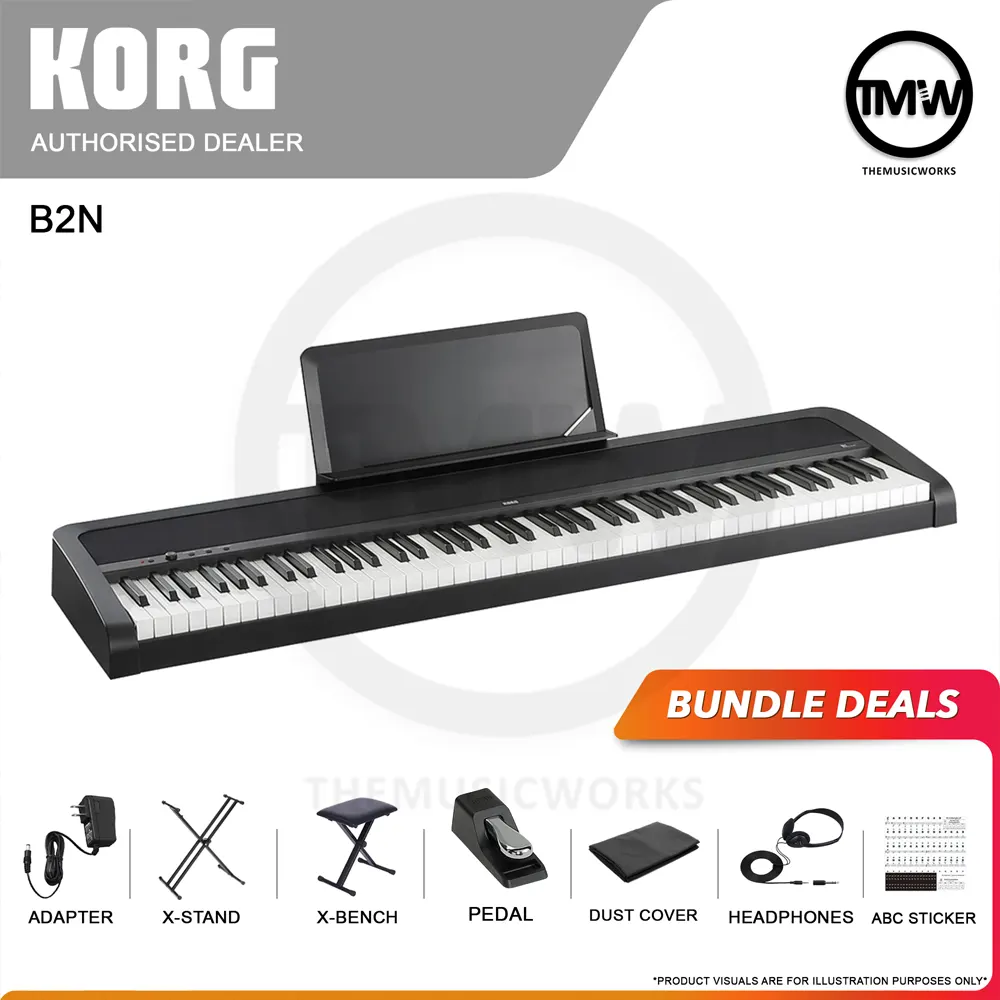 korg b2n portable digital piano tmw singapore