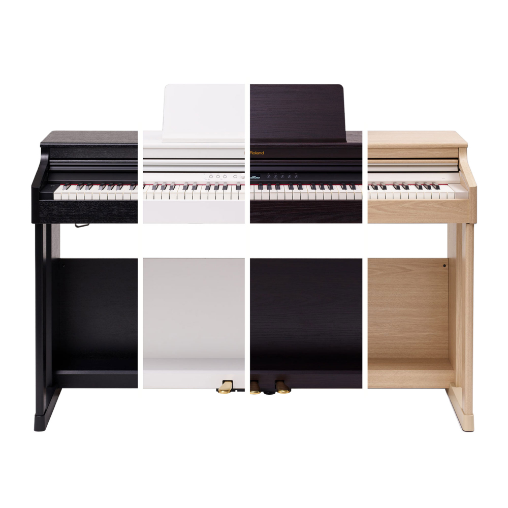 roland rp-701 black white rosewood oak upright digital piano singapore tmw