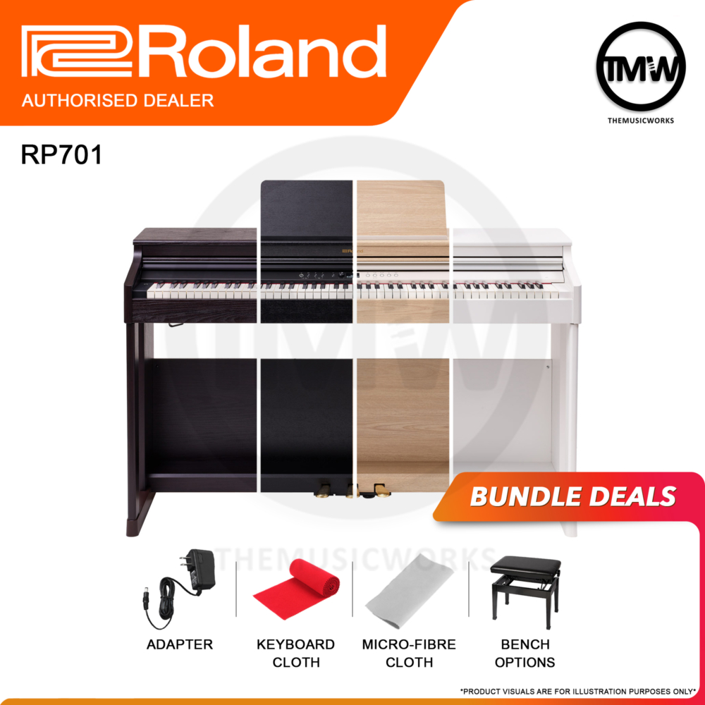roland rp701 home digital piano singapore black rosewood oak white tmw