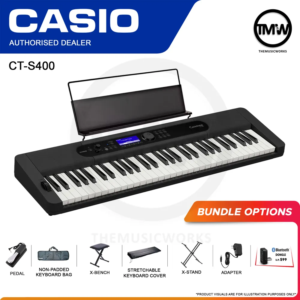 casio ct-s400 portable keyboard tmw singapore