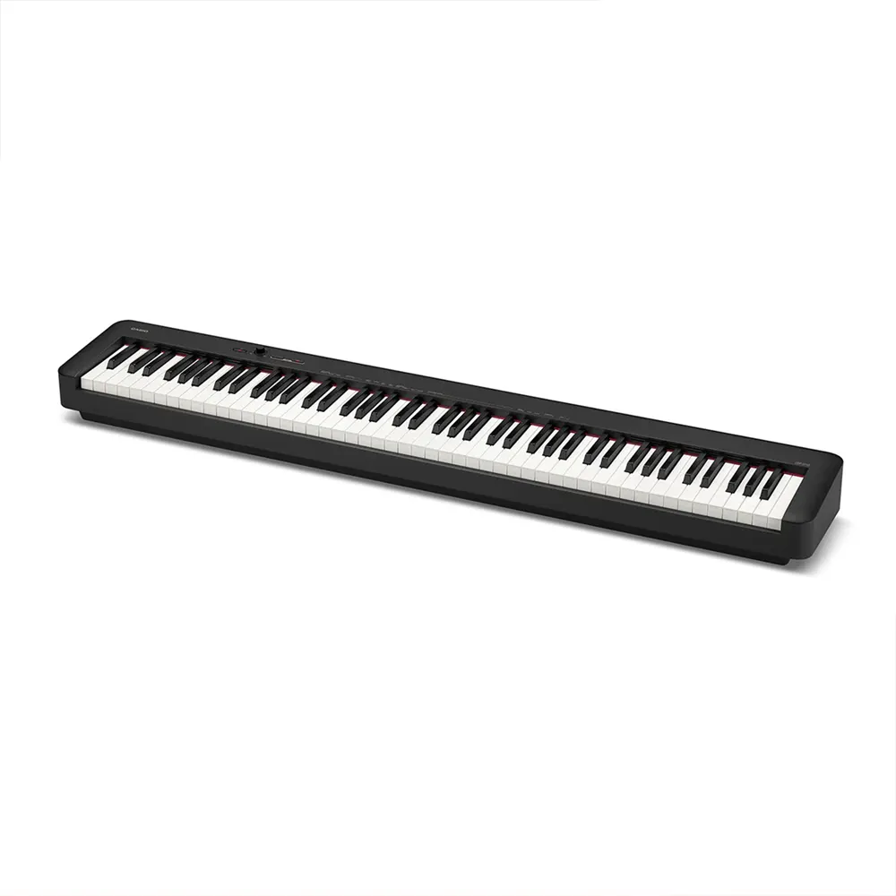casio cdp-s110 black compact digital piano front view