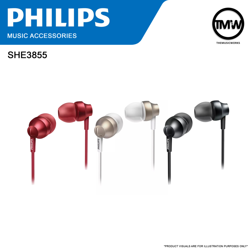 Philips SHE3855 In-Ear Headphones