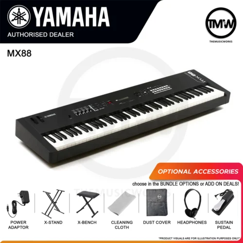 yamaha mx88 synthesizer keyboard tmw singapore