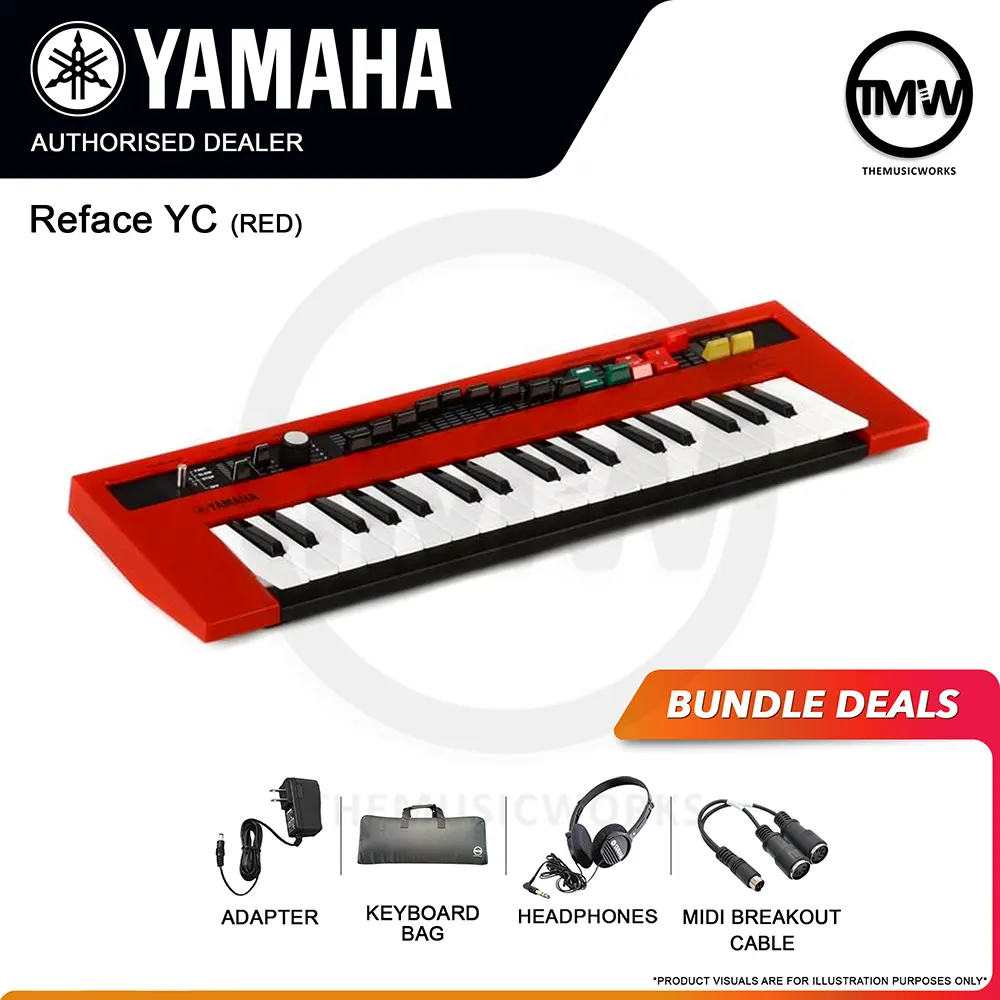 yamaha reface yc synthesizer keyboard tmw singapore