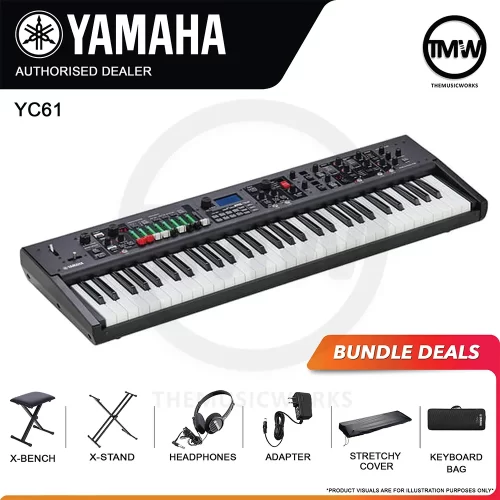 yamaha yc61 61-key synthesizer keyboard tmw singapore