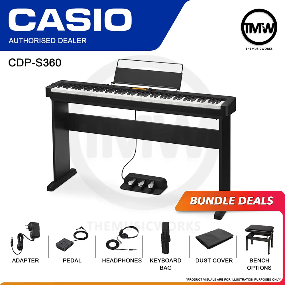 casio cdp-s360 compact digital piano tmw singapore