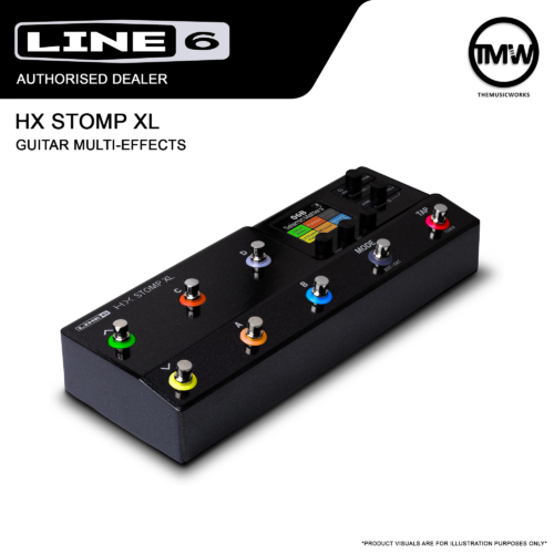 line6 hx stomp xl guitar pedal multi-effects processor tmw singapore