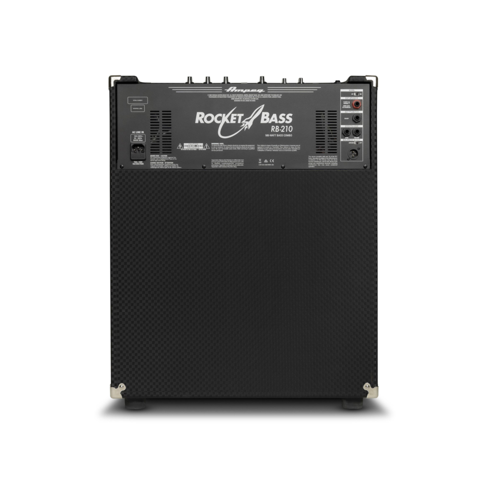 ampeg rb-210 bass combo amp rear