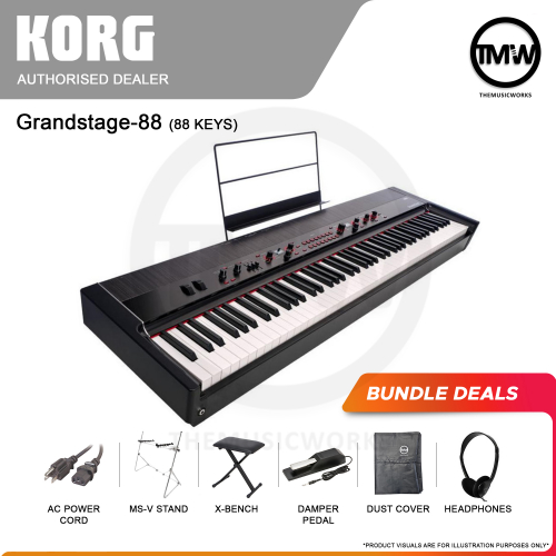 korg grandstage 88-key digital stage piano singapore tmw