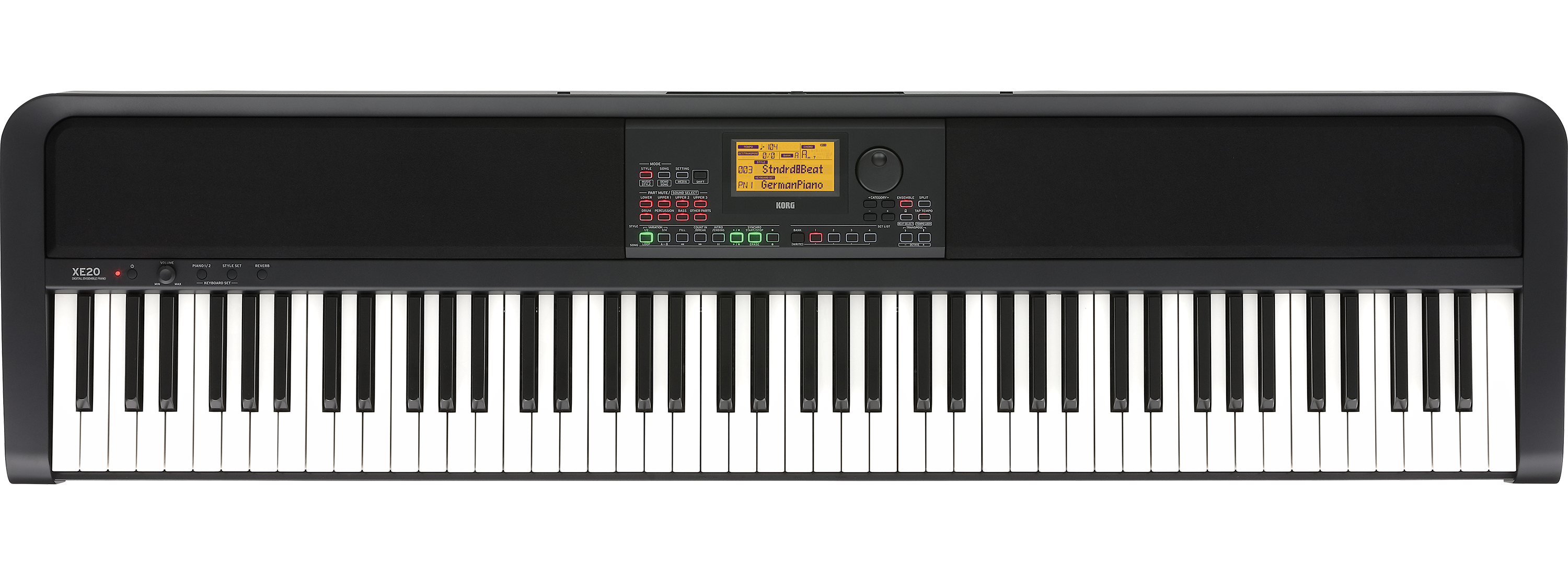 korg xe20 digital piano features