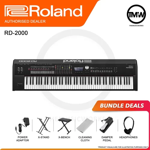 roland rd-2000 digital stage piano tmw singapore