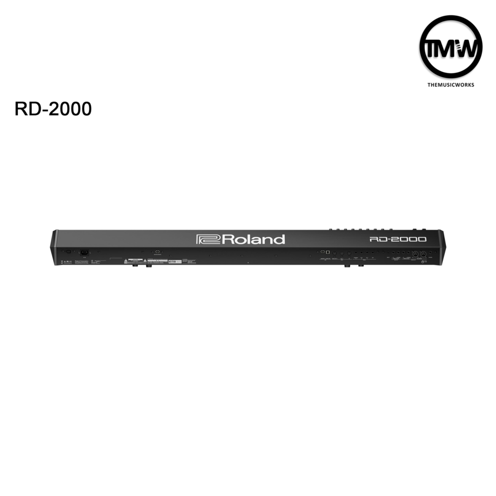 roland rd-2000 digital piano tmw back view