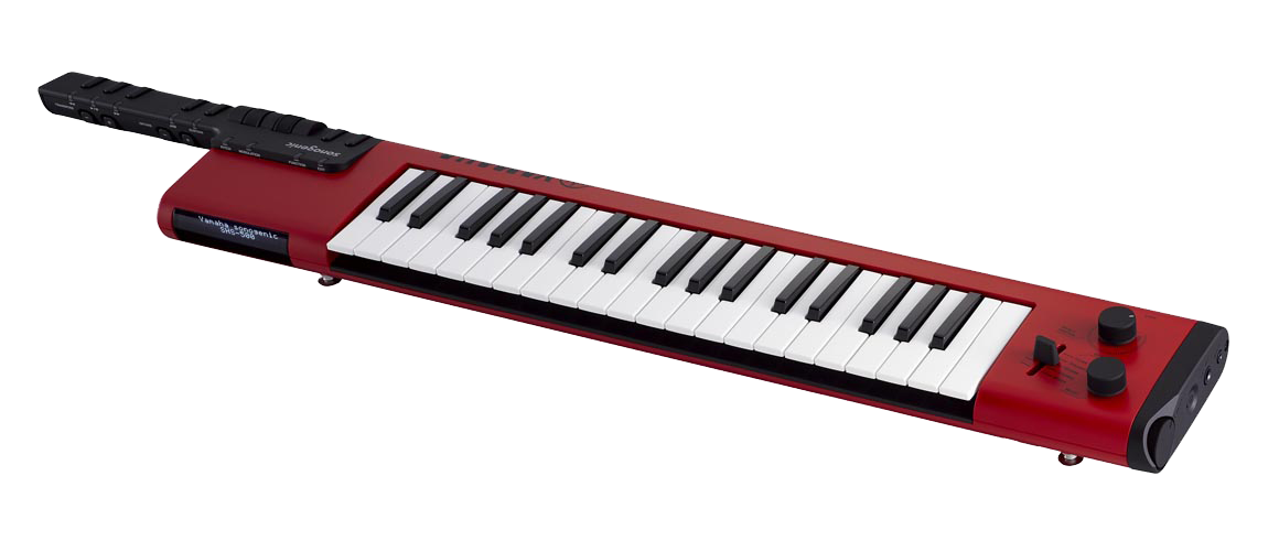 yamaha shs-500 red keytar synthesizer