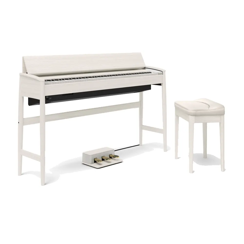 roland kiyola kf-10 sheer white home artisan digital piano tmw singapore