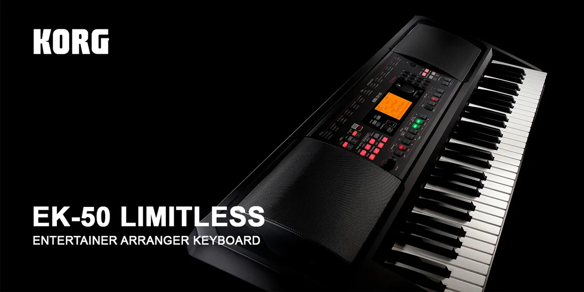 korg ek-50L limitless electronic arranger keyboard