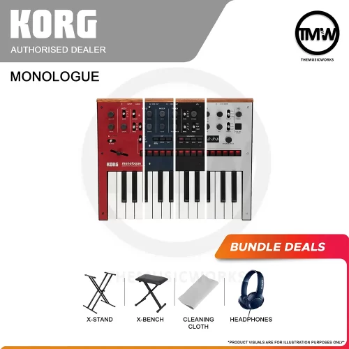 korg monologue analog synthesizer keyboard tmw singapore