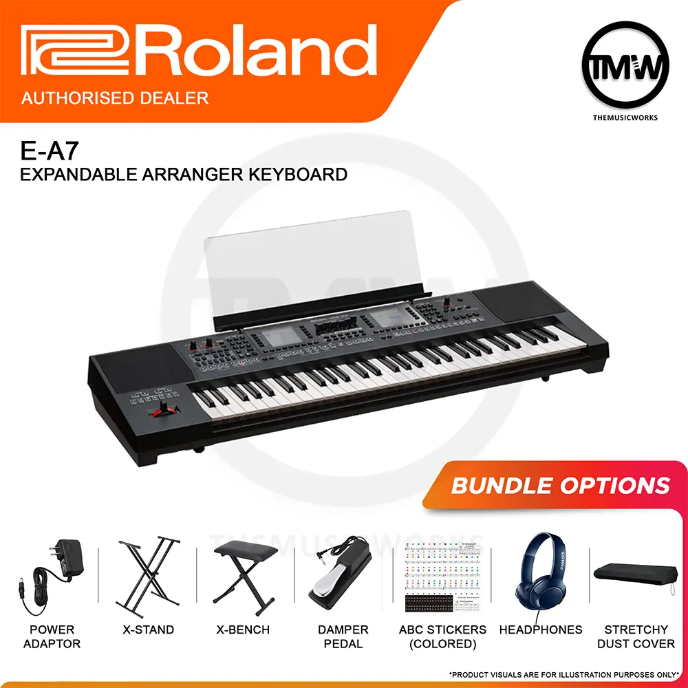 thumbnail image 2 of Roland E-A7 61-Keys Expandable Arranger(EA7 E A7 2 of 11