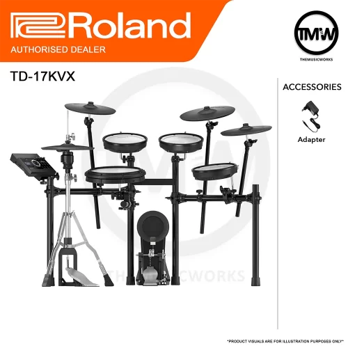 roland td-17kvx electronic v-drums tmw singapore