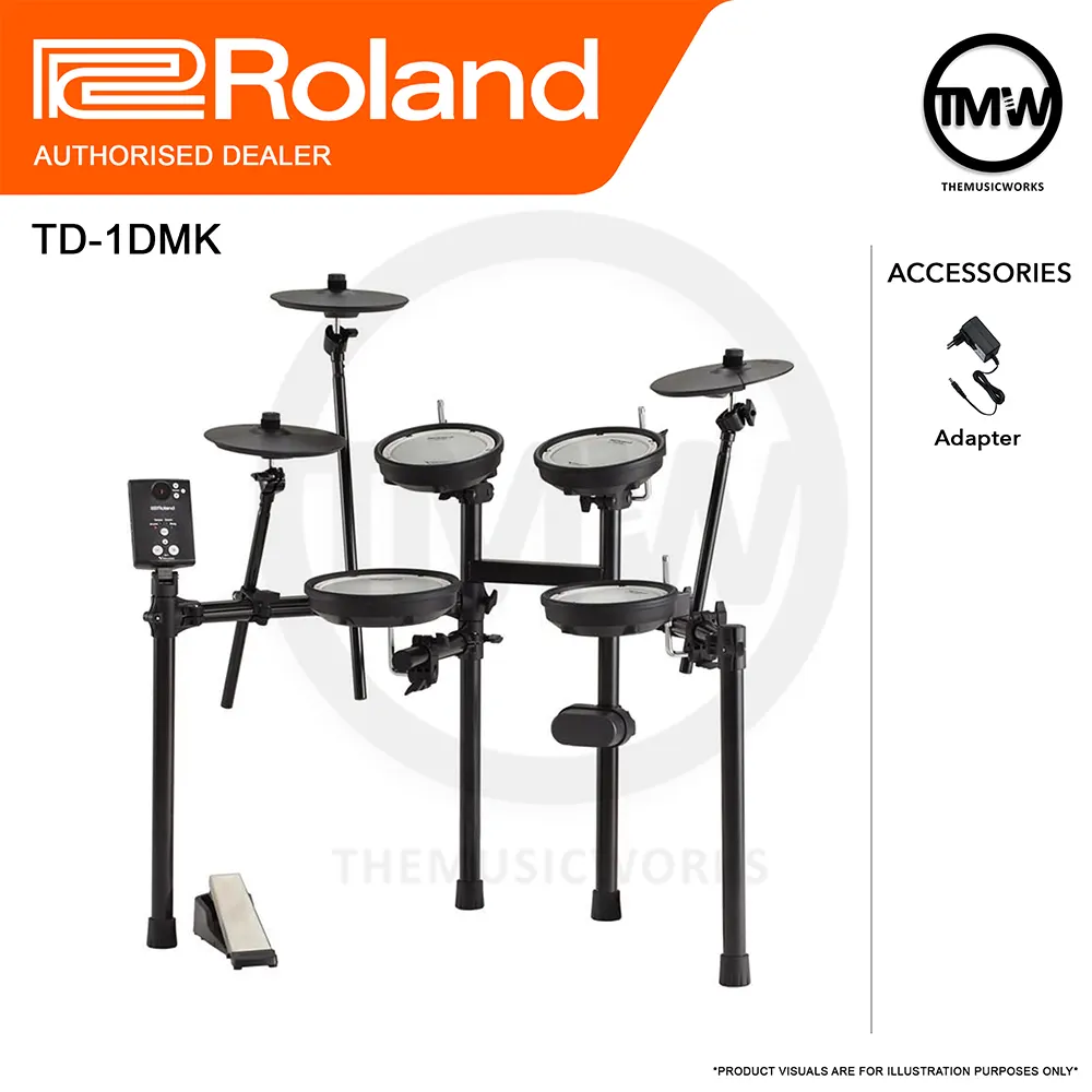 roland td-1dmk electronic v-drums tmw singapore