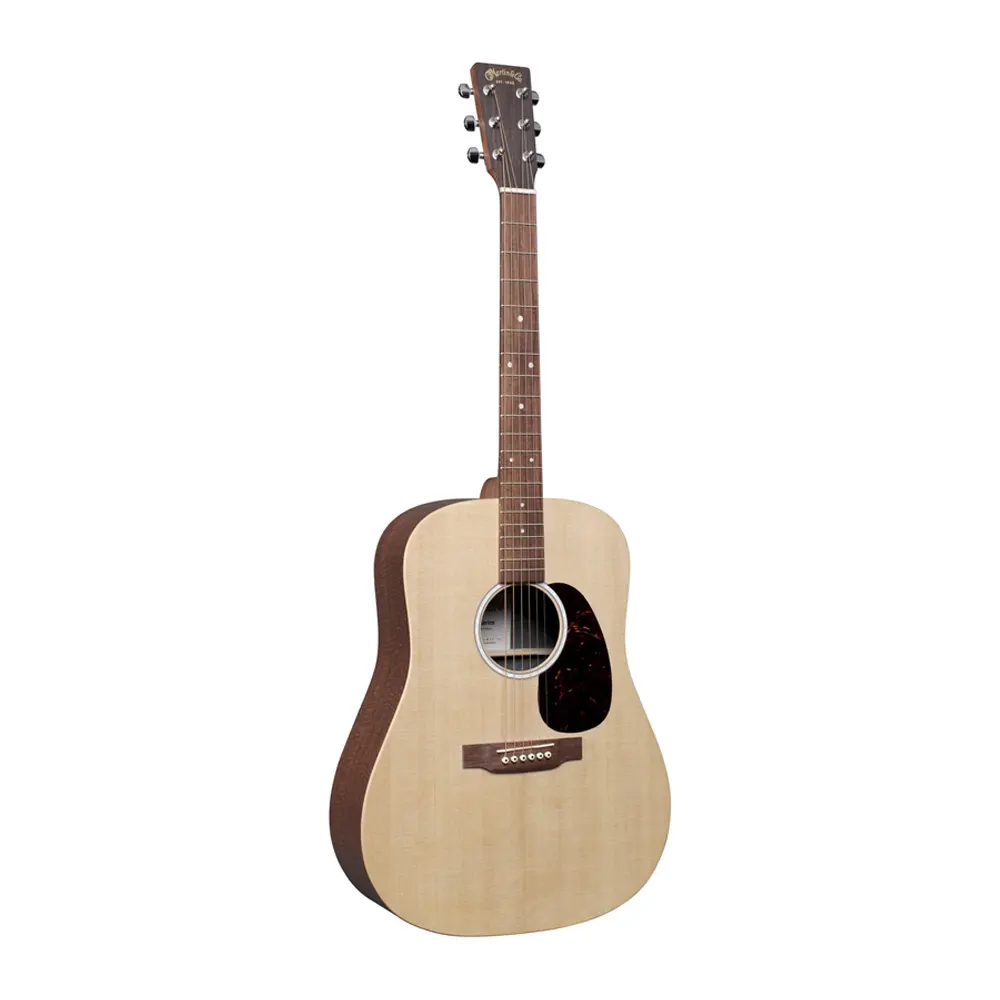 martin d-x2e mahogany acoustic-electric guitar