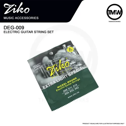 ziko deg-009 electric guitar strings tmw singapore