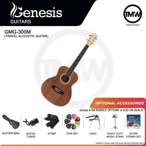 genesis gmg-300m travel acoustic guitar tmw singapore