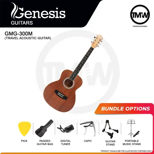 genesis gmg-300m travel acoustic guitar tmw singapore