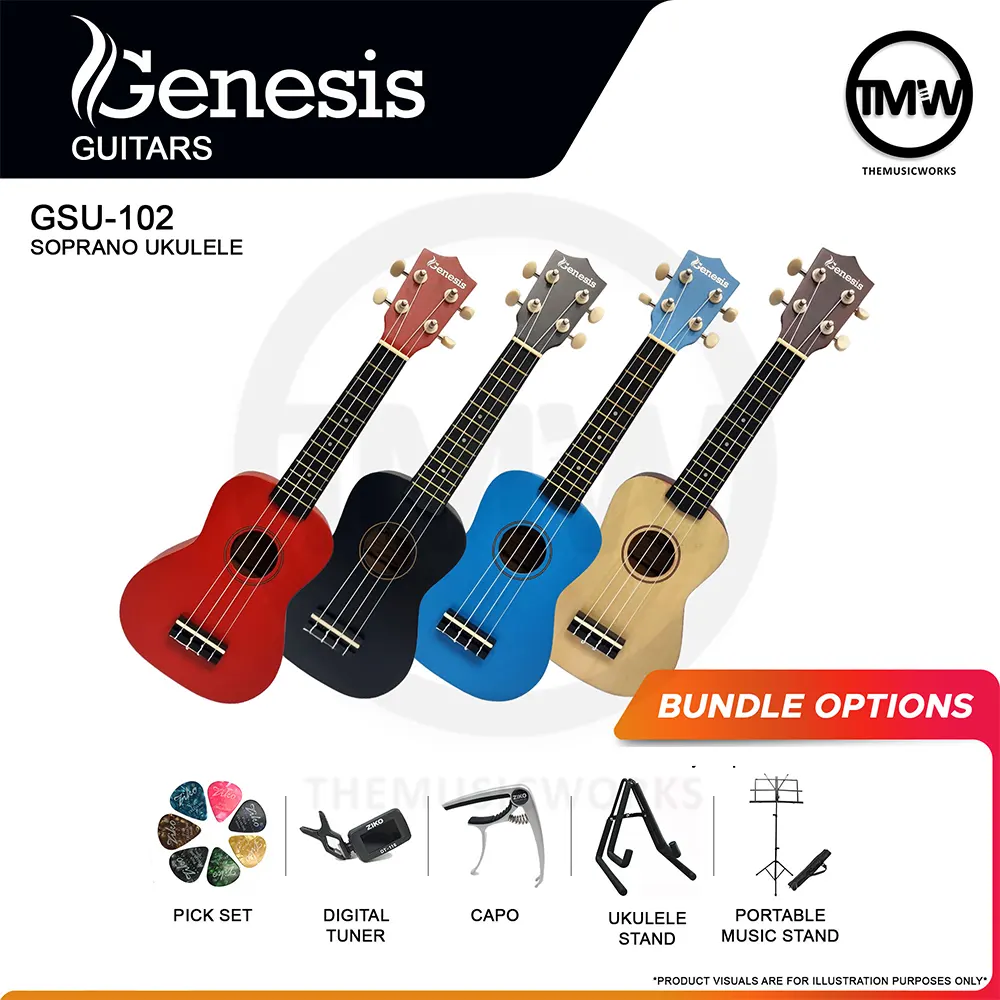 genesis gsu-102 soprano ukulele tmw singapore
