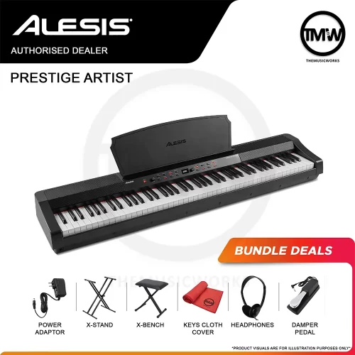 alesis prestige artist 88-key digital piano tmw singapore
