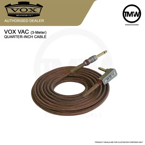 vox vac 3-meter acoustic instrument quarter-inch cable tmw singapore