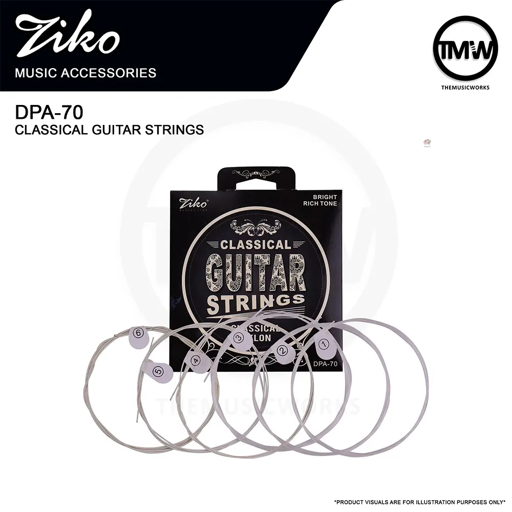 ziko dpa-70 classical guitar nylon strings tmw singapore