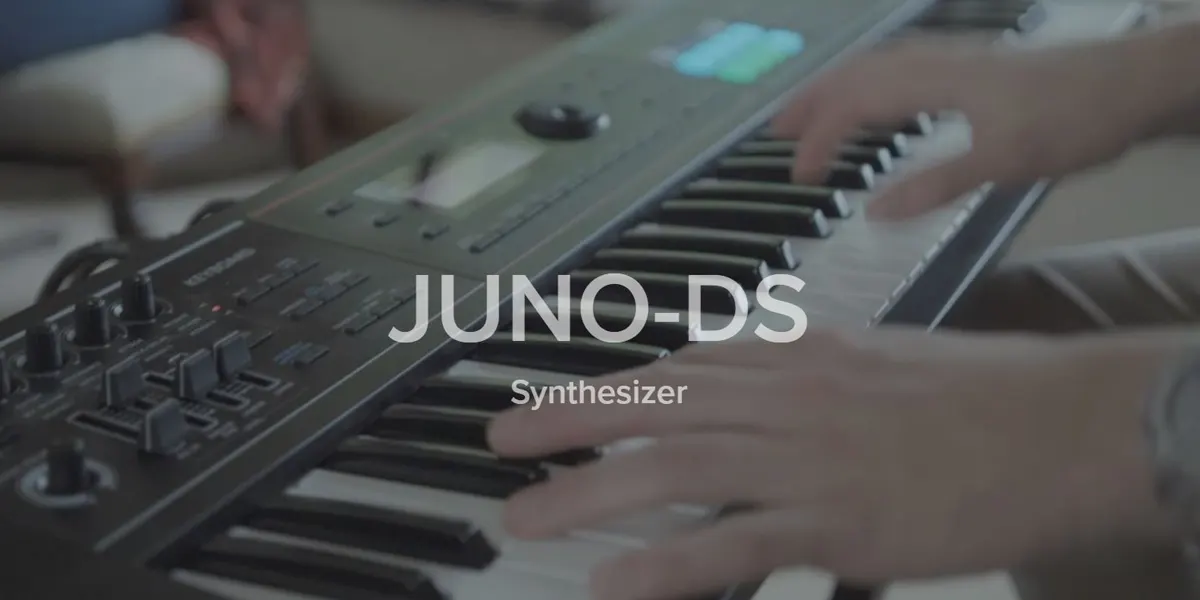 roland juno-ds61 61-key synthesizer keyboard
